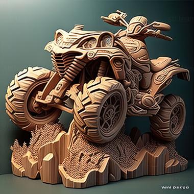 3D model Kawasaki Brute Force 650 (STL)